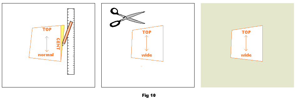 ppm10 Add small triangular segment at right side of centre pattern piece.